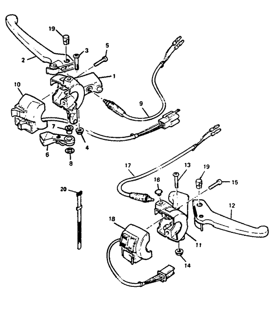 Handle switch & lever