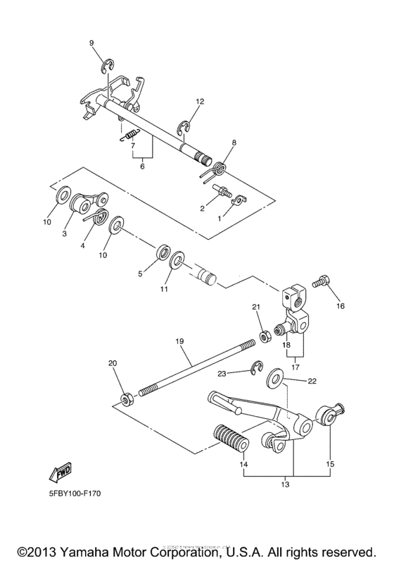 Shift shaft