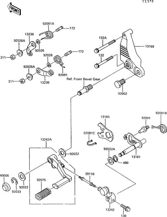 Gear change mechanism