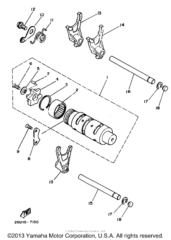 Shift Cam & Fork