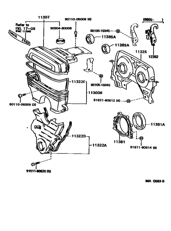 Timing Gear Cover & Rear End Plate