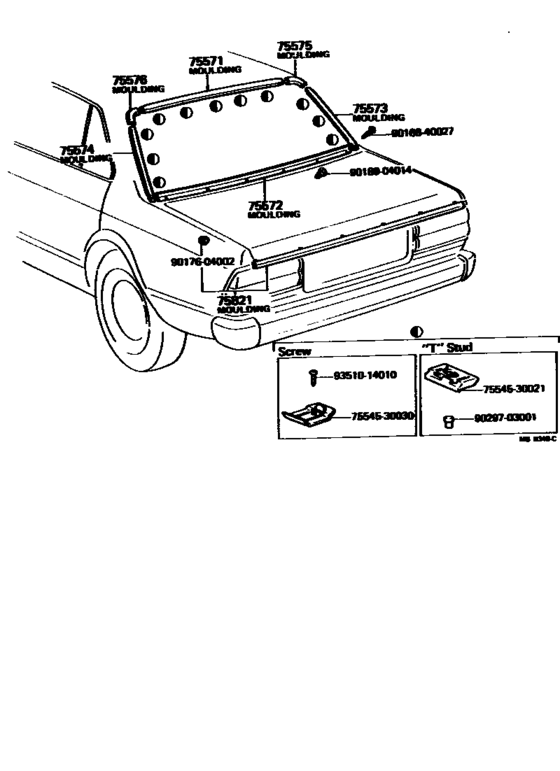 Rear Moulding
