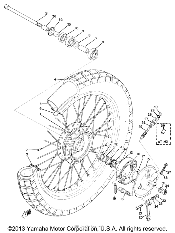 Front wheel
