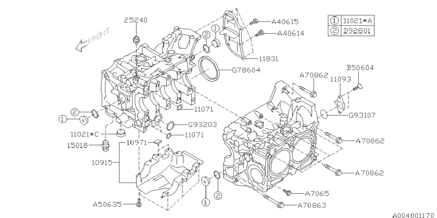 Cylinder block