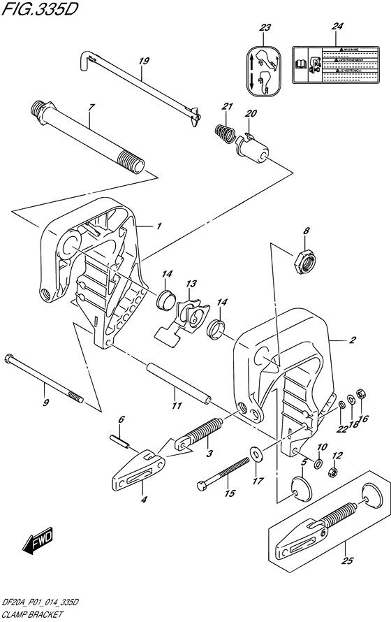 Clamp bracket