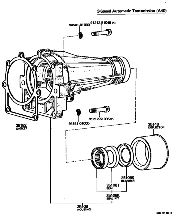Extension Housing (Atm)