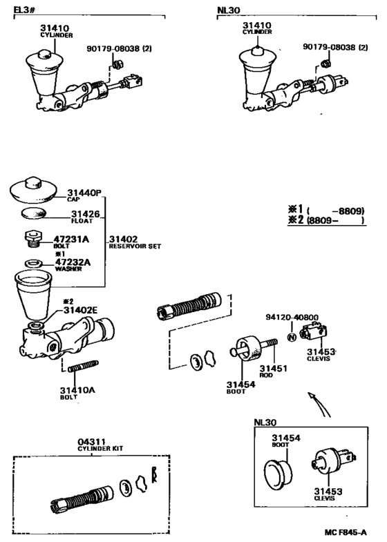 Clutch Master Cylinder