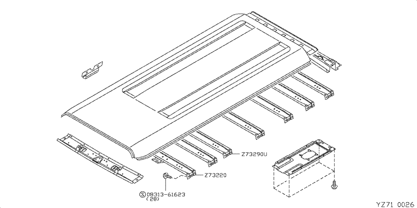 roof panel & fitting