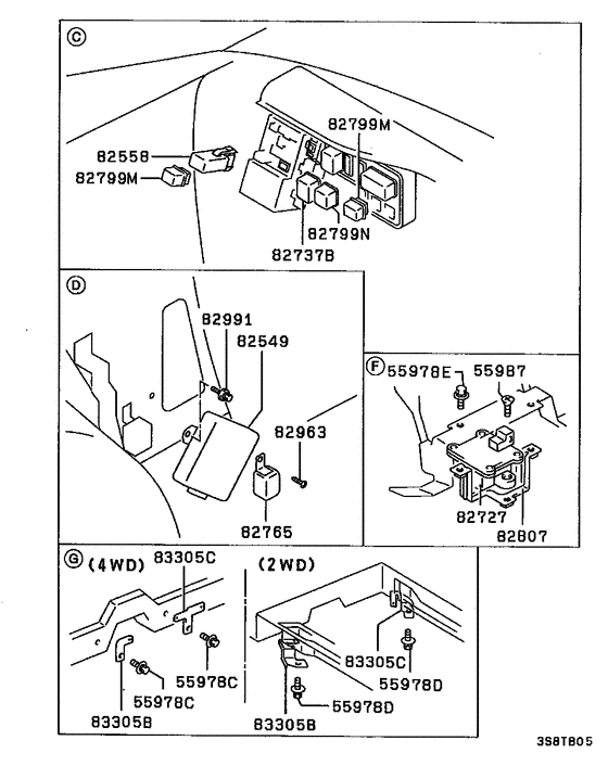 Relay,flasher & sensor