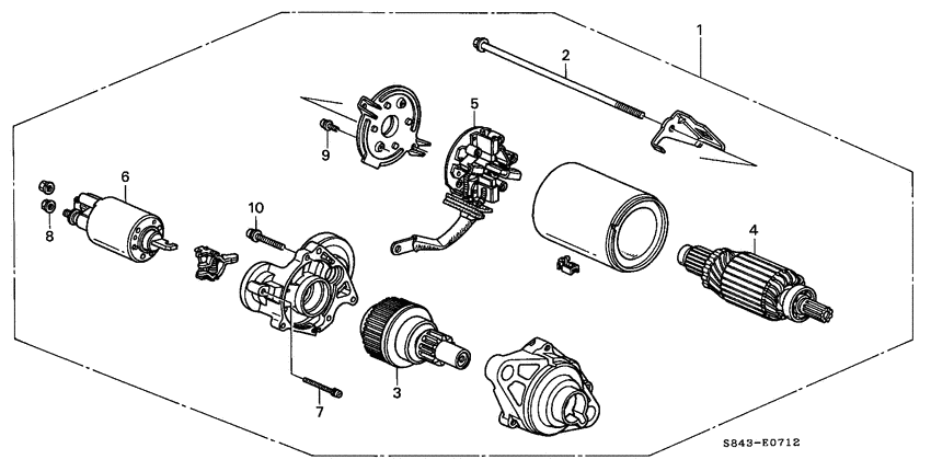 Starter motor