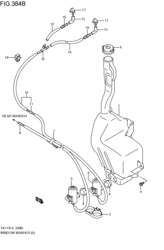 ウインドウオッシャ
