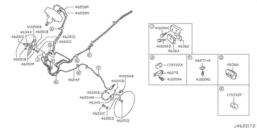 Brake piping & control