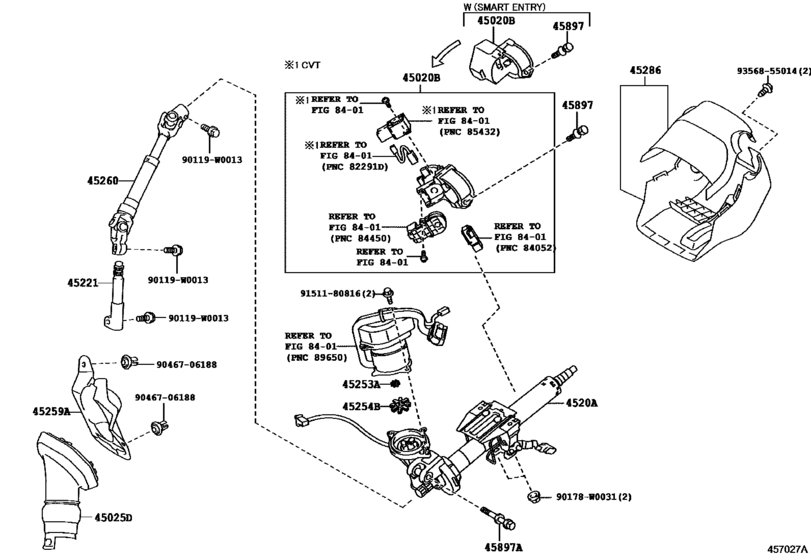 Steering Column & Shaft