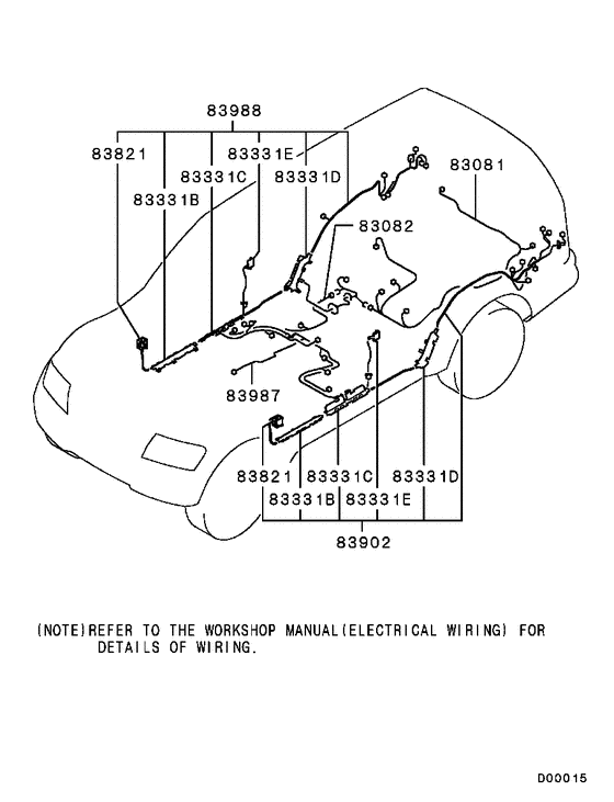Wiring & attaching parts