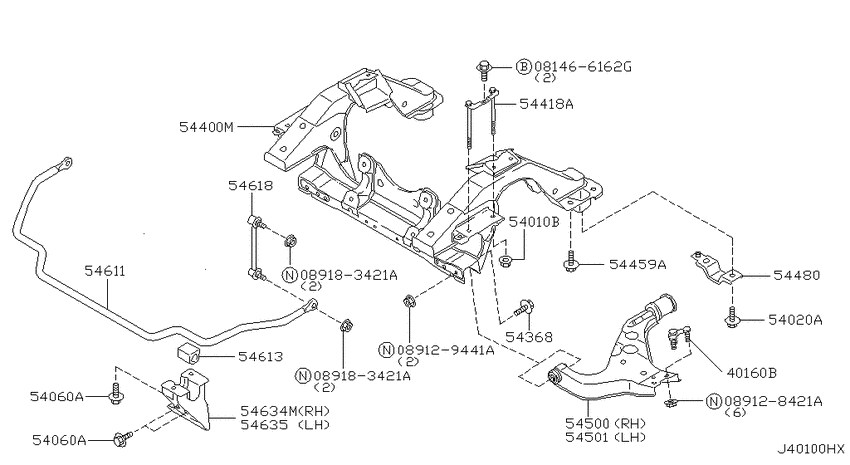 Front suspension