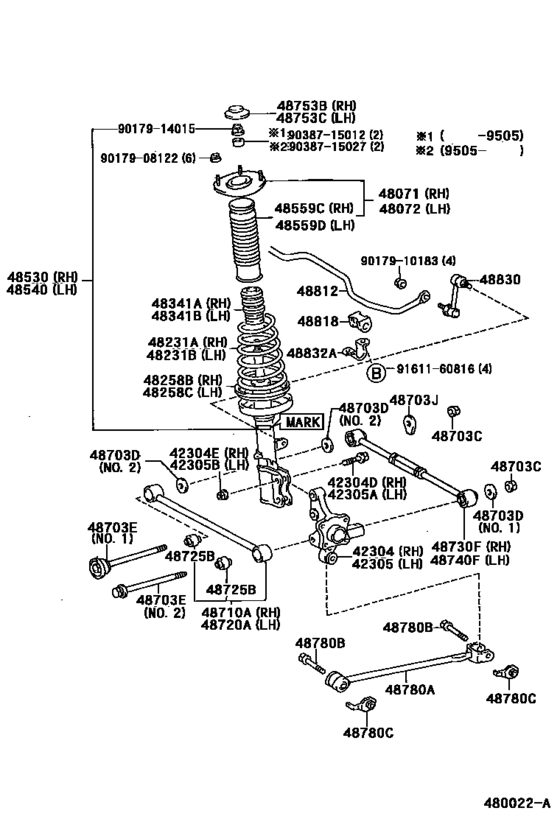 Rear Spring & Shock Absorber