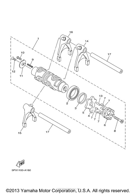 Shift Cam & Fork