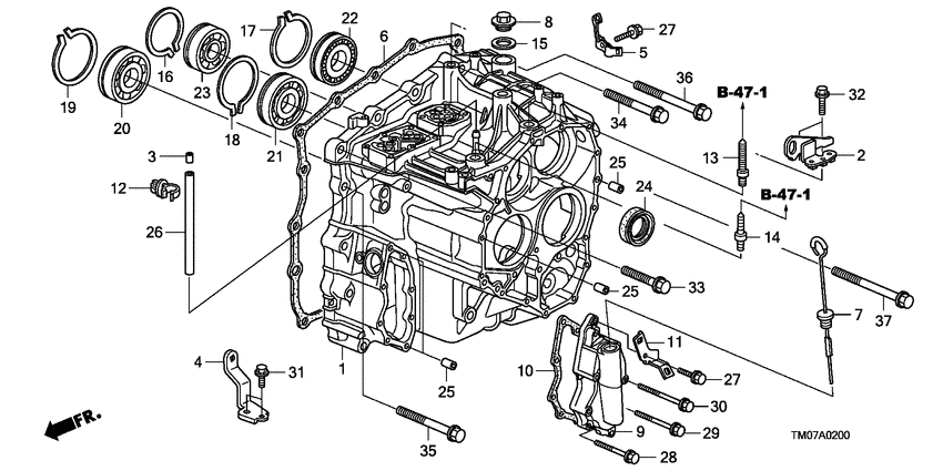 Transmission case