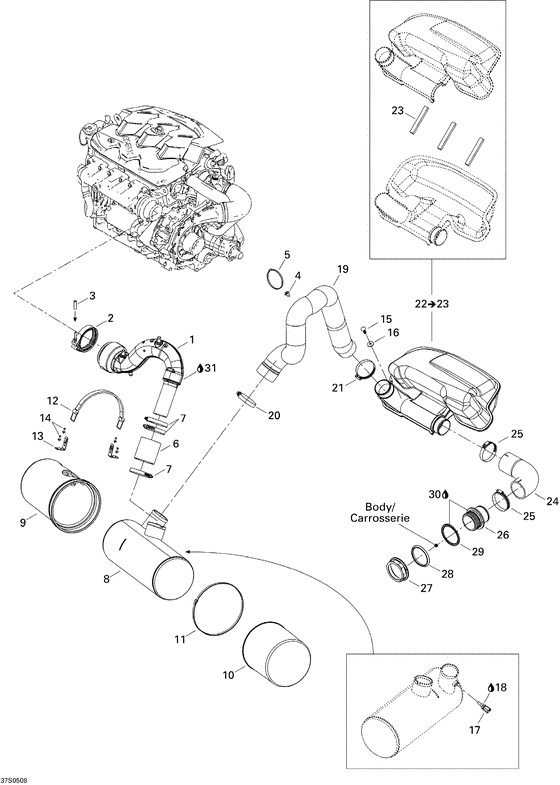 01- exhaust system