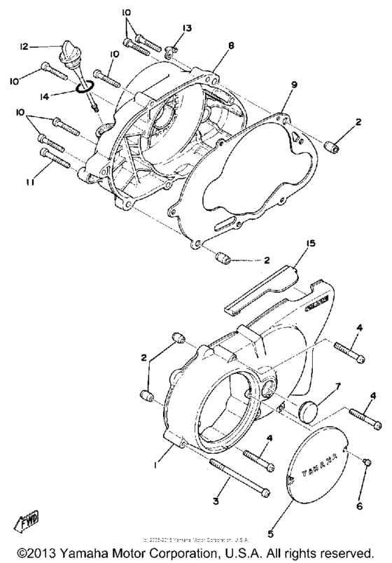 Crankcase cover