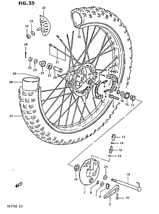 Front wheel