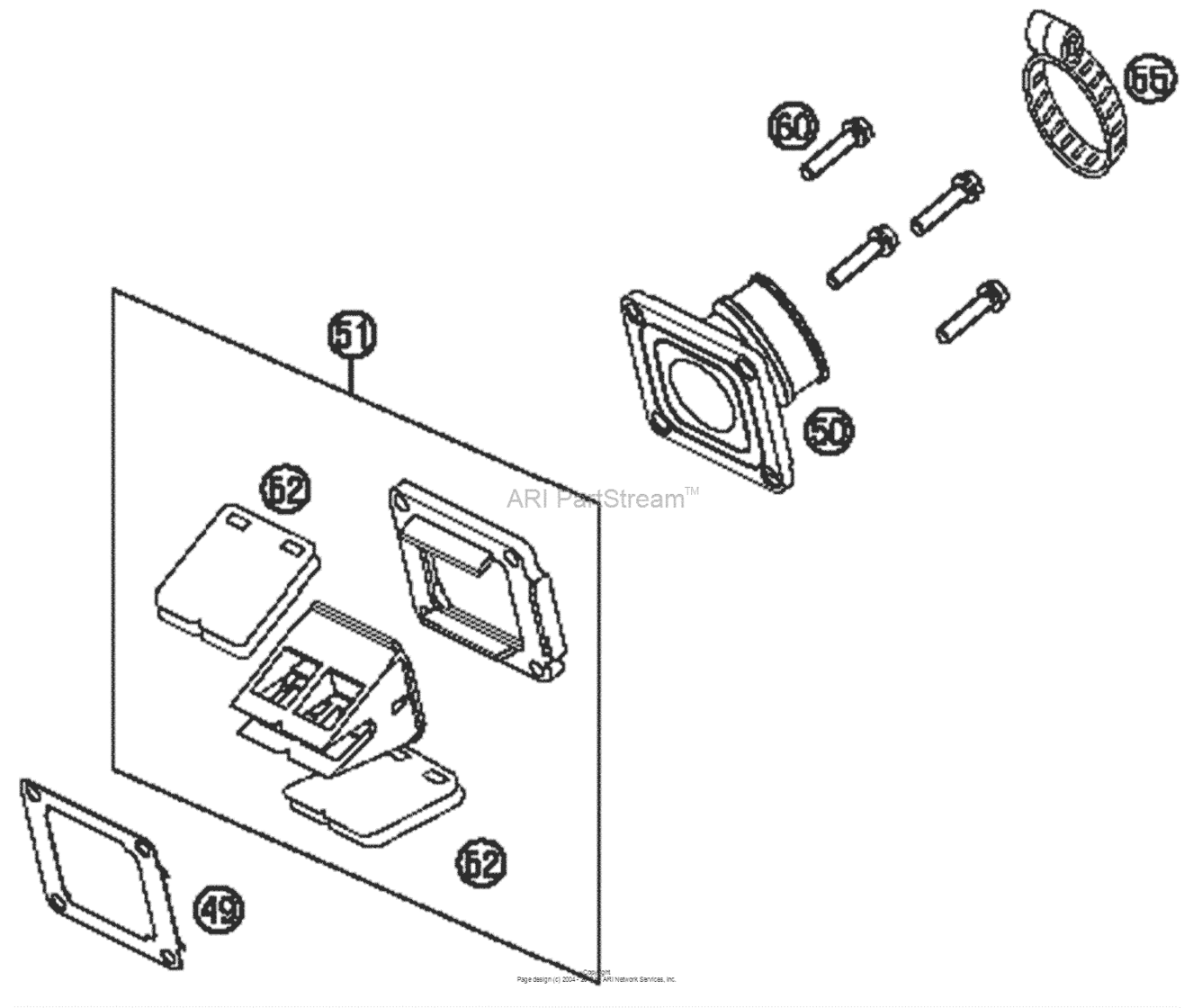 Reed Valve Housing