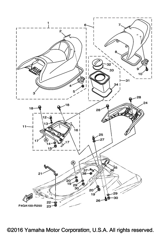 Seat & Under Locker