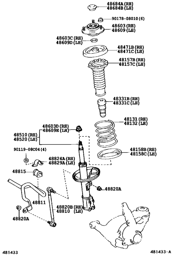 Front Spring & Shock Absorber