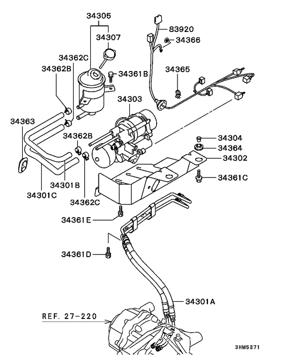 Rear axle diff control
