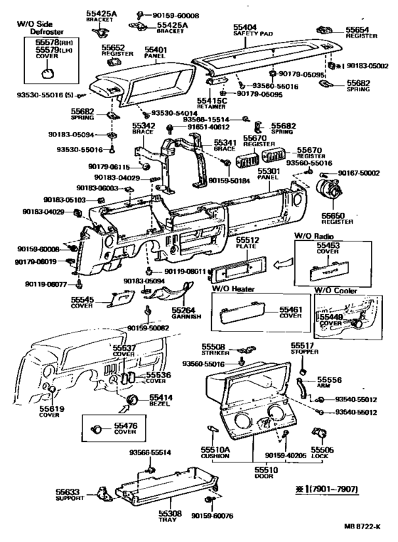 Instrument Panel & Glove Compartment