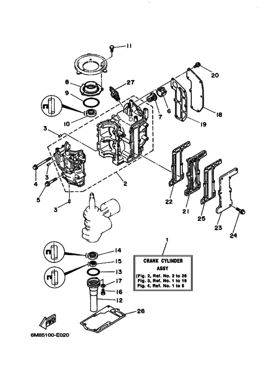 Cylinder & crankcase