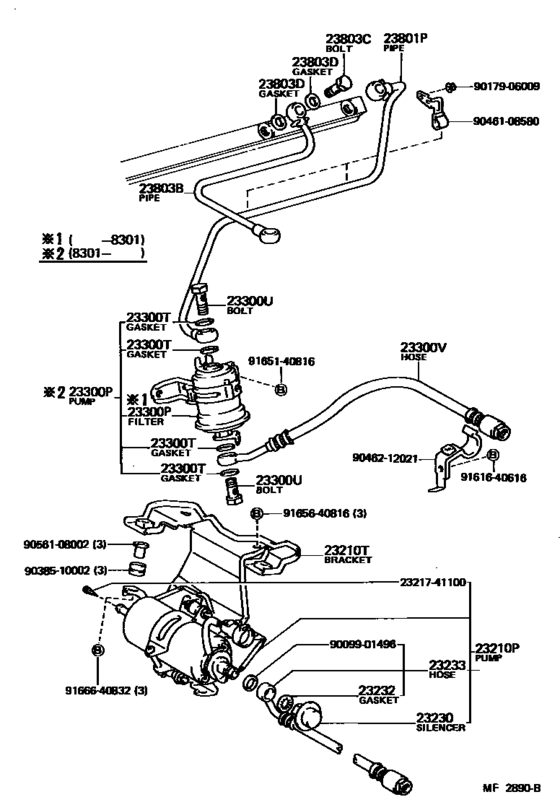 Fuel Injection System for 1982 - 1985 Toyota CELICA GA61 | Japan sales ...