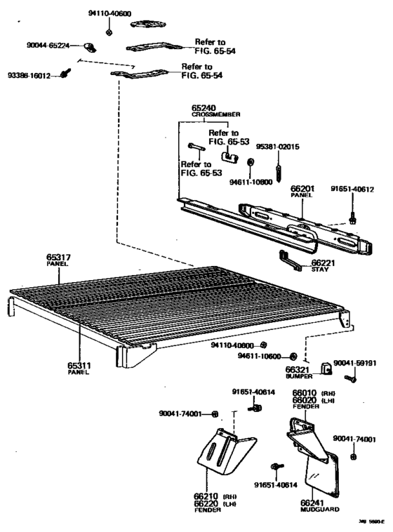 Rear Body Floor & Fender
