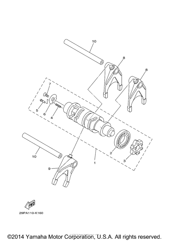 Shift Cam & Fork