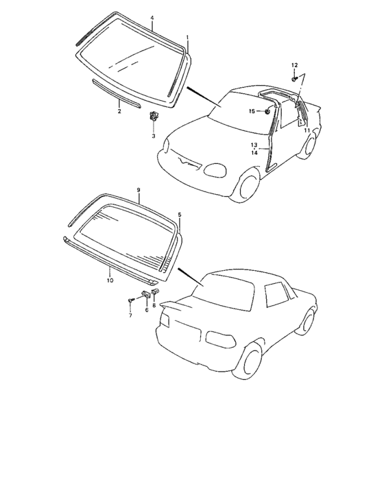 Glass / weatherstrip