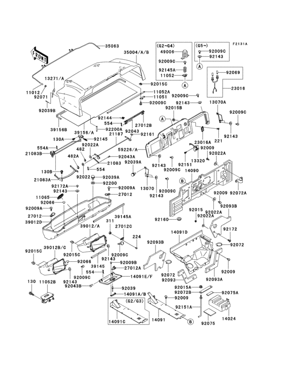 Frame fittings(1/3)(g2-g5)