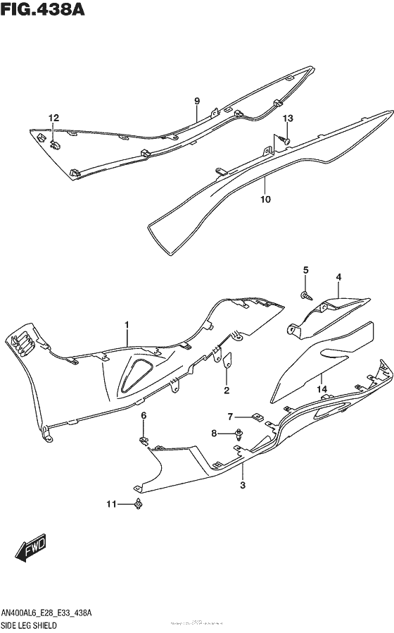 Side Leg Shield (An400Al6 E33)