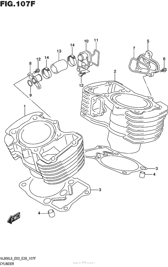 Cylinder (Vl800Tl6 E33)
