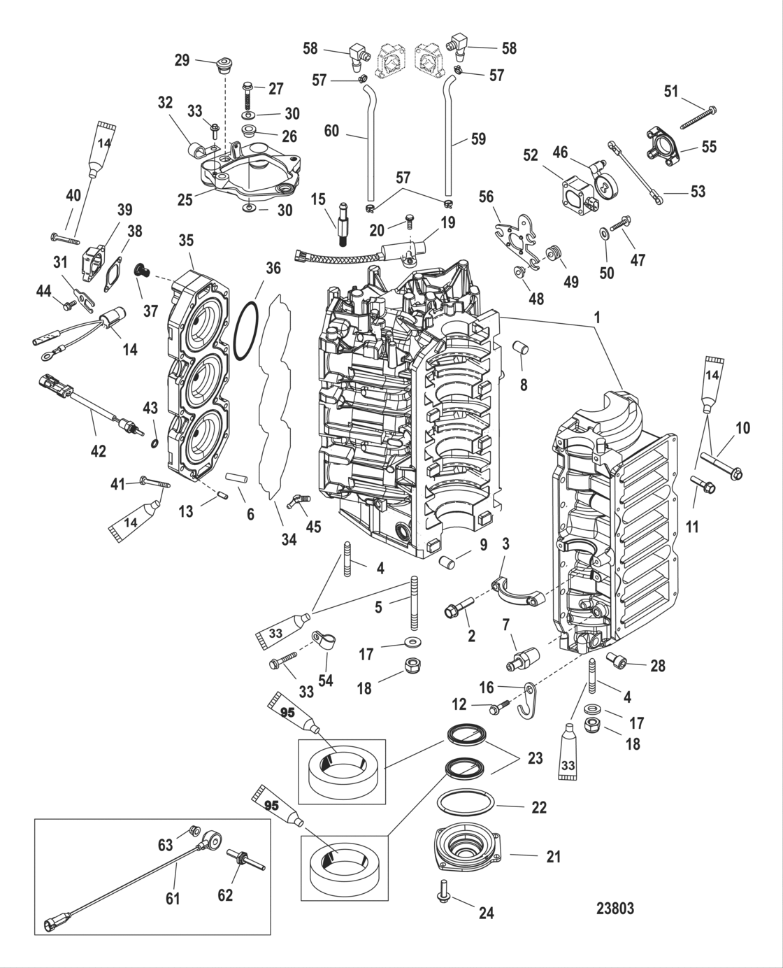 Cyliner Block And End Cap