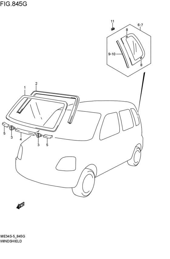 ウエザストリップ / glass