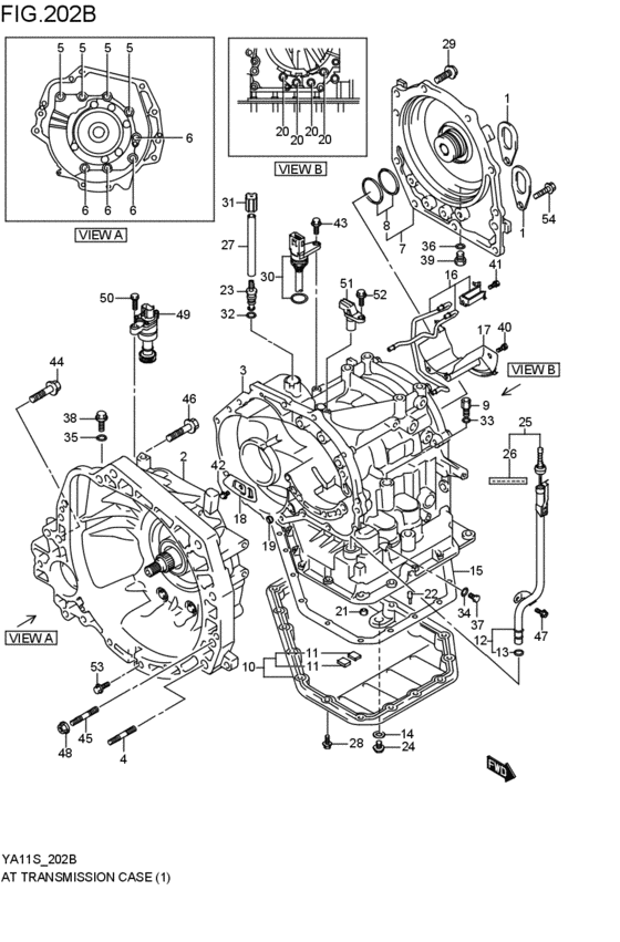 at - transmission case