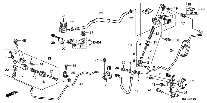 Clutch master cylinder