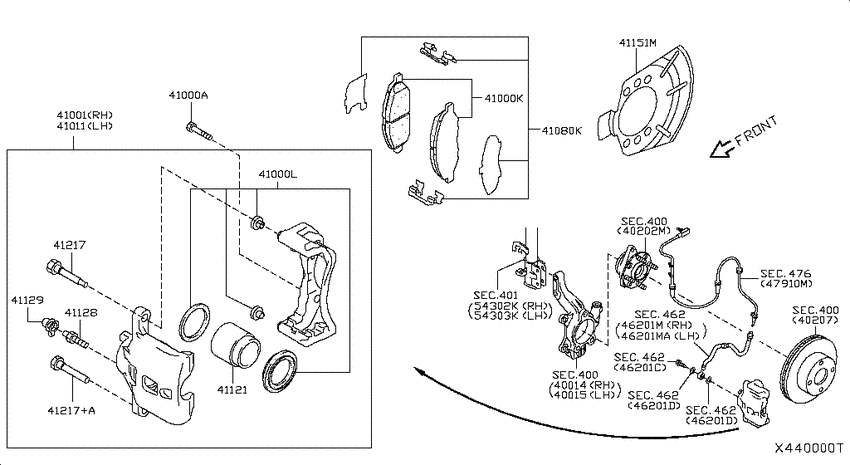 Front brake