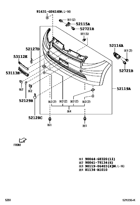 Front Bumper & Bumper Stay