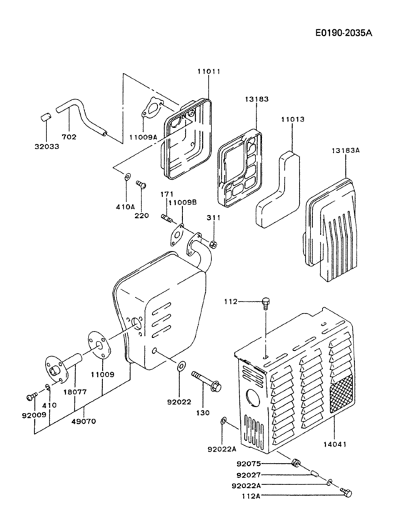 Air-filter/muffler