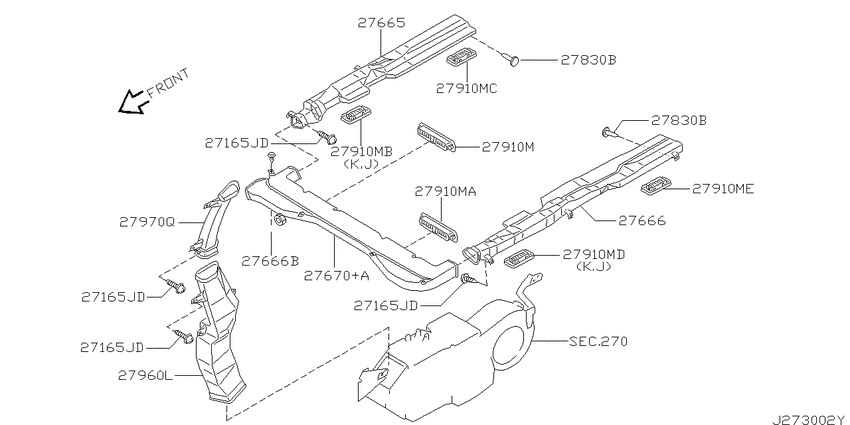 Nozzle & duct