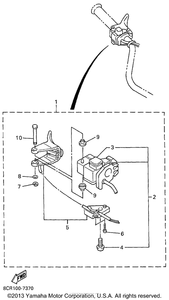 Handle switch & lever