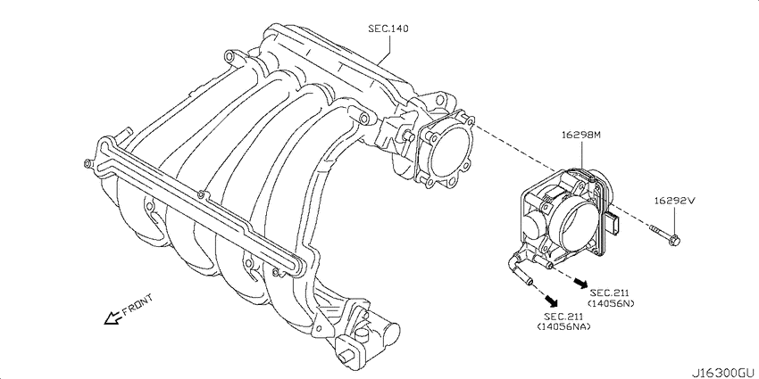 Throttle chamber