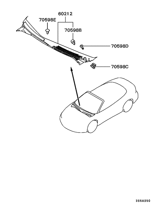 Front garnish & moulding