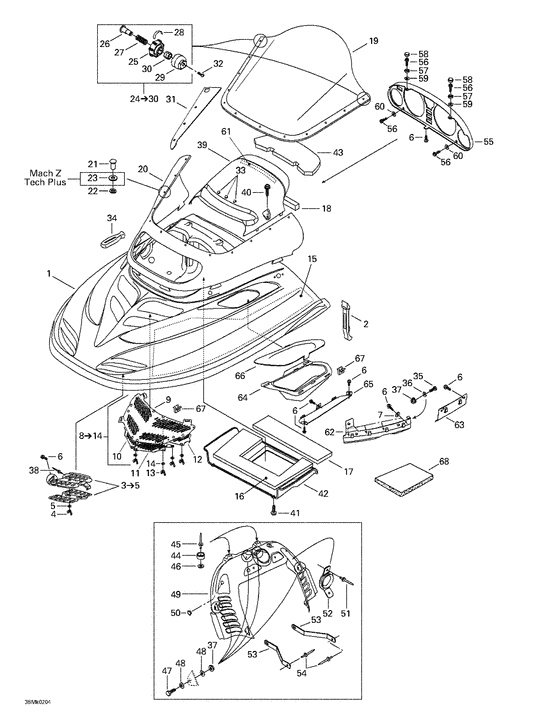 09- cab, console